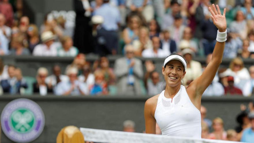 Muguruza arrolla a Rybarikova y jugará la final en Wimbledon