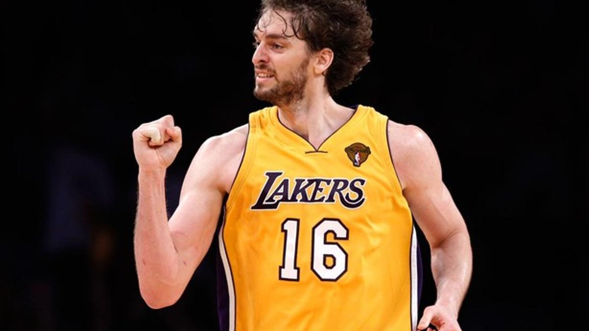 Pau Gasol en las finales