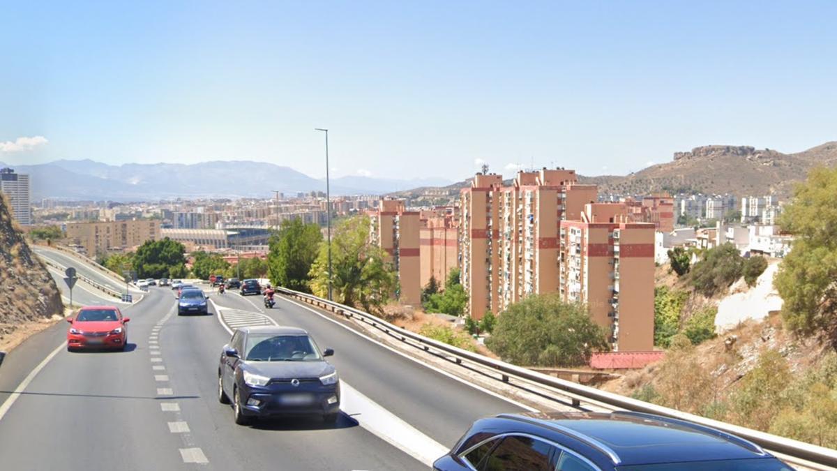 Avenida de Guerrero Strachan, en la que se instalarán las barreras acústicas