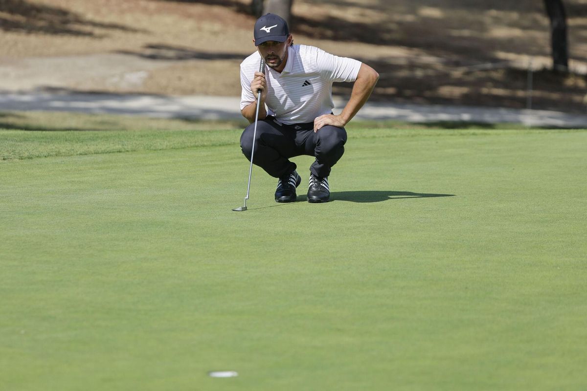 Marco Penge se situó lider provisional tras la jornada matinal en el Open de España