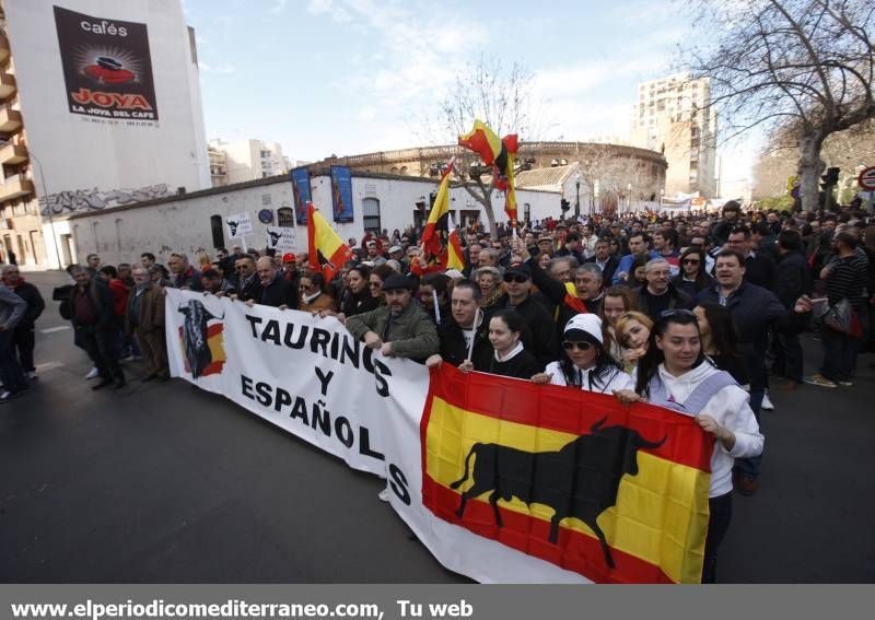 GALERÍA DE FOTOS -- Seguimiento de la manifestación protaurina -- Parte 1