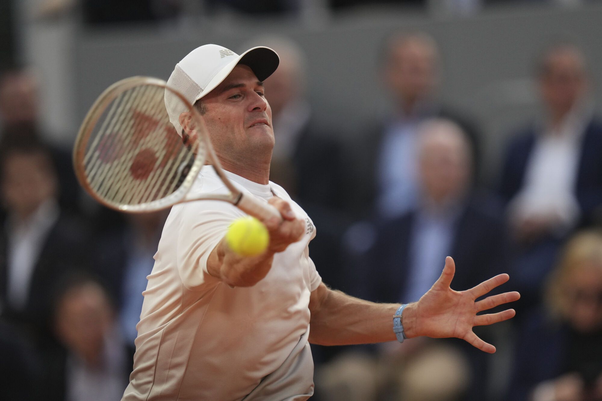 Roland Garros: Tommy Pau - Carlos Alcaraz, en imágenes.