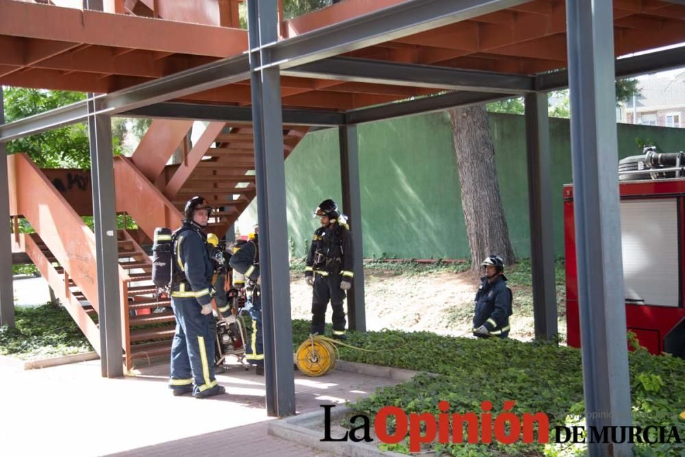 Simulacro de emergencia del Área IV de Salud