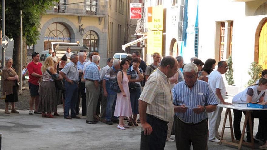 Camprodon Cues per recollir les entrades d&#039;Albéniz