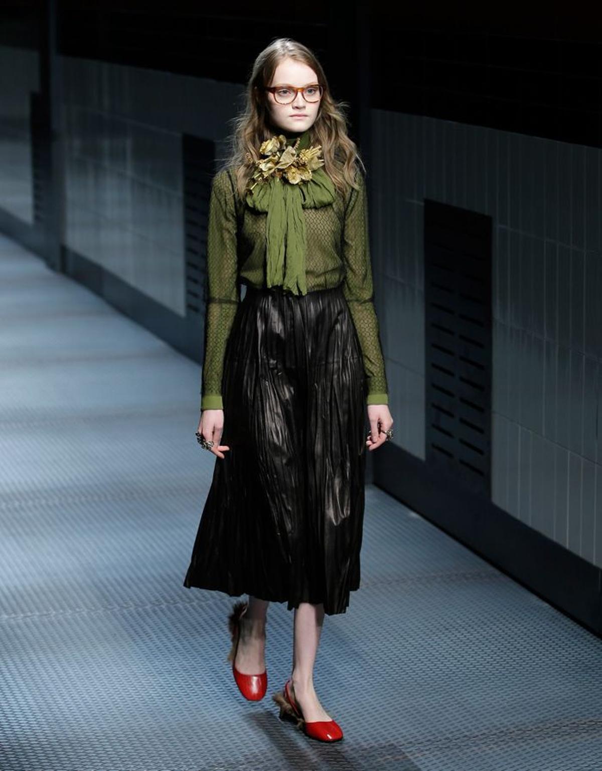 Gucci otoño/invierno 2015/16, lo contemporáneo es lo intempestivo - Woman