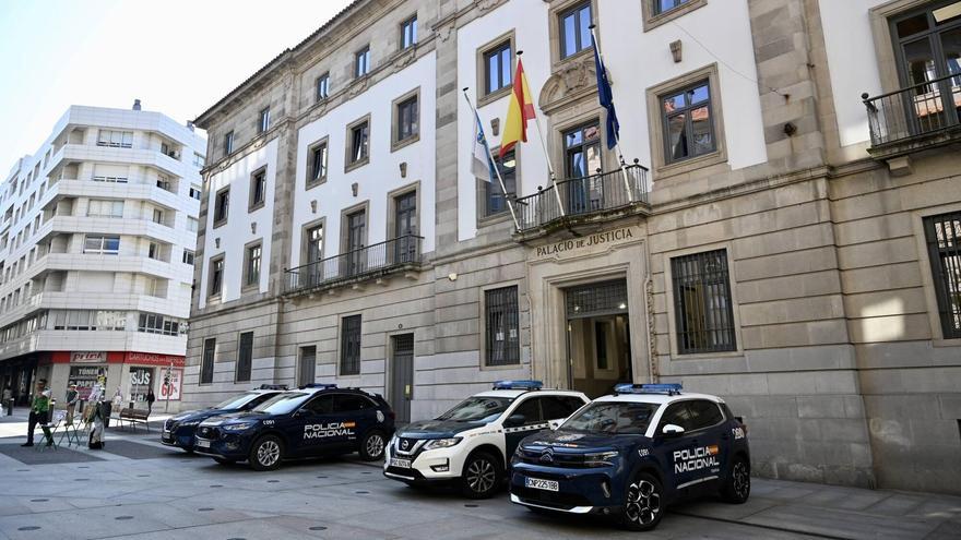 Fachada de la Audiencia Provincial de Pontevedra