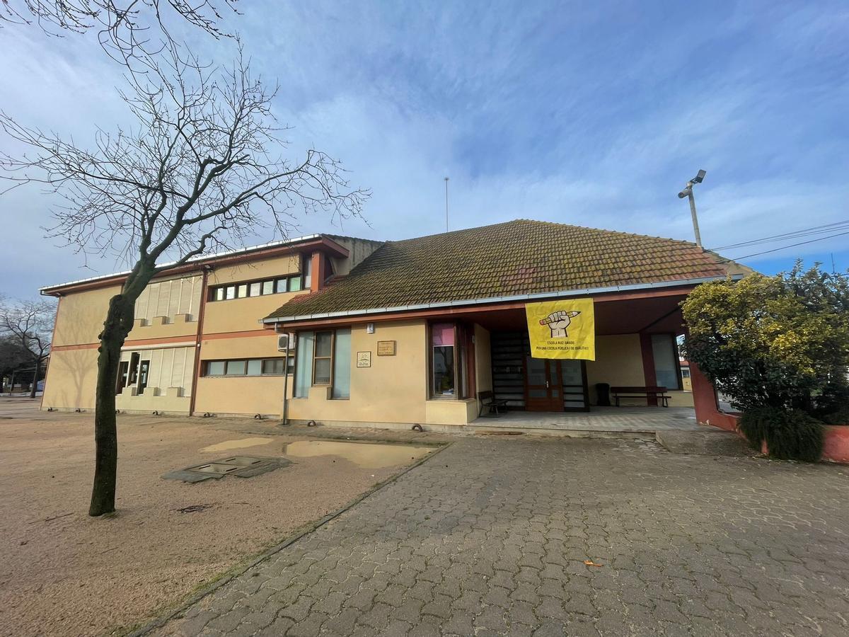 L'escola Ruiz Amado de Castelló d'Empúries.