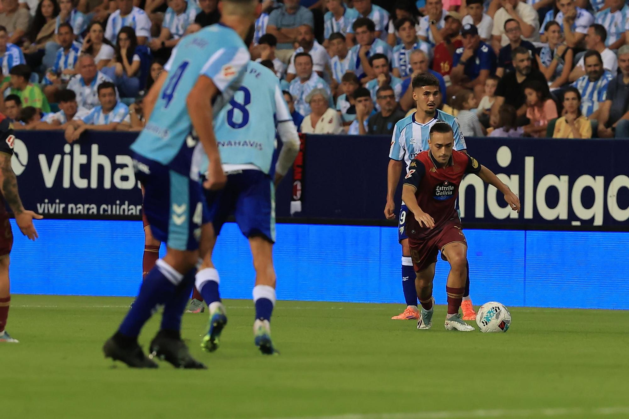 Las mejores imágenes del Málaga 3- Deportivo 0