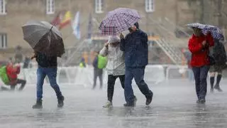 Fin de semana con tiempo frío y precipitaciones: este es el día que más va a llover en Galicia