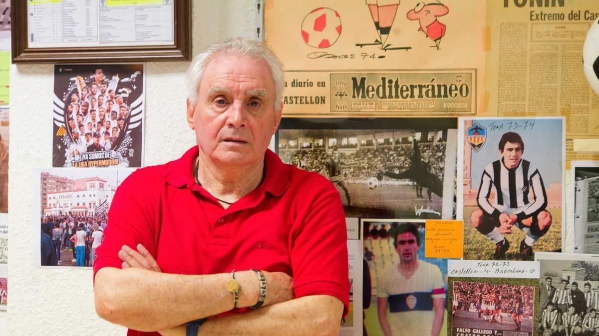 CD Castellón | Tonín abre las puertas de su museo para una comida de ilustres albinegros
