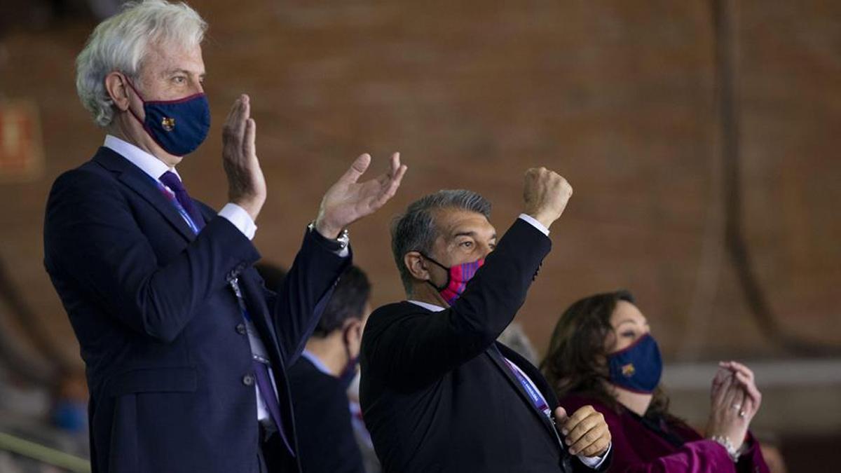 Joan Laporta disfrutó de la última victoria en la Final Four en París y quiere celebrar otro título en Colonia