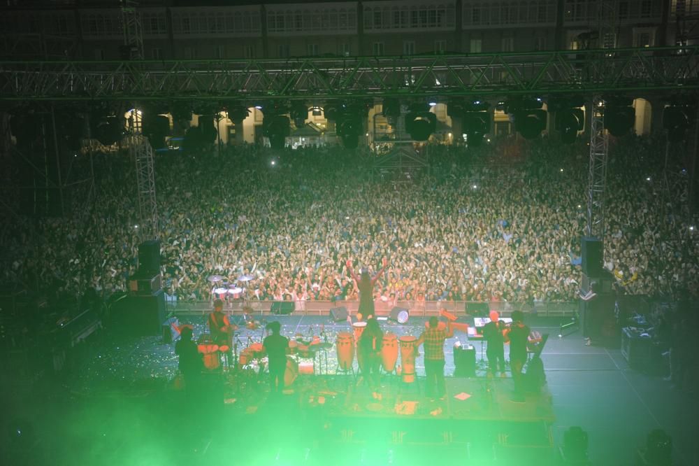 Carlinhos Brown abre las fiestas de A Coruña