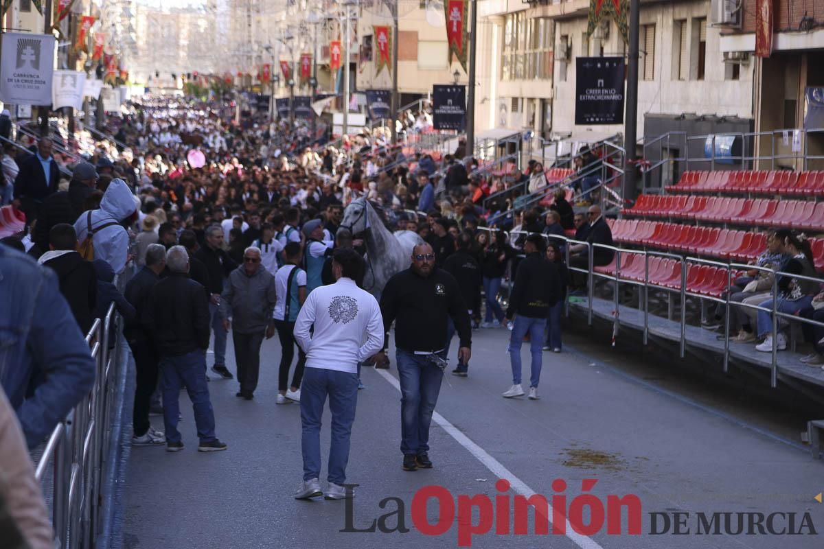 Concurso de caballo a pelo: pasacalles hasta el Hoyo en Caravaca