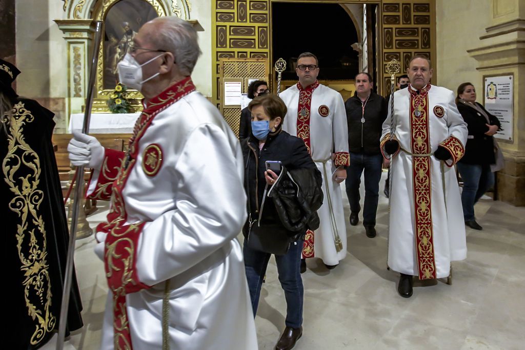 Semana Santa de Lorca 2022: Virgen de la Soledad del Paso Negro, iglesia y procesión