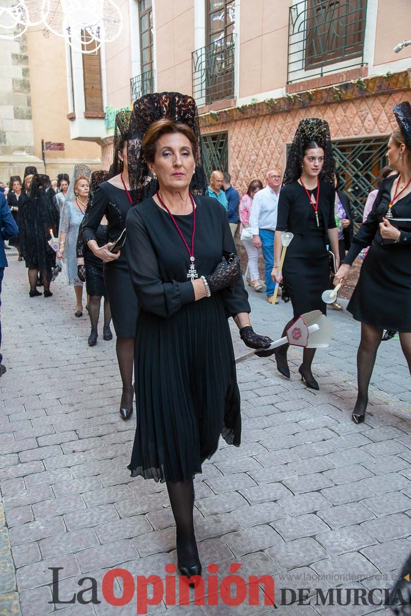 Procesión del Baño y parlamento en las Fiestas de Caravaca