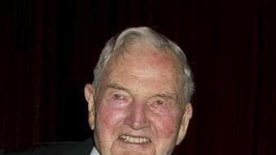 David Rockefeller.