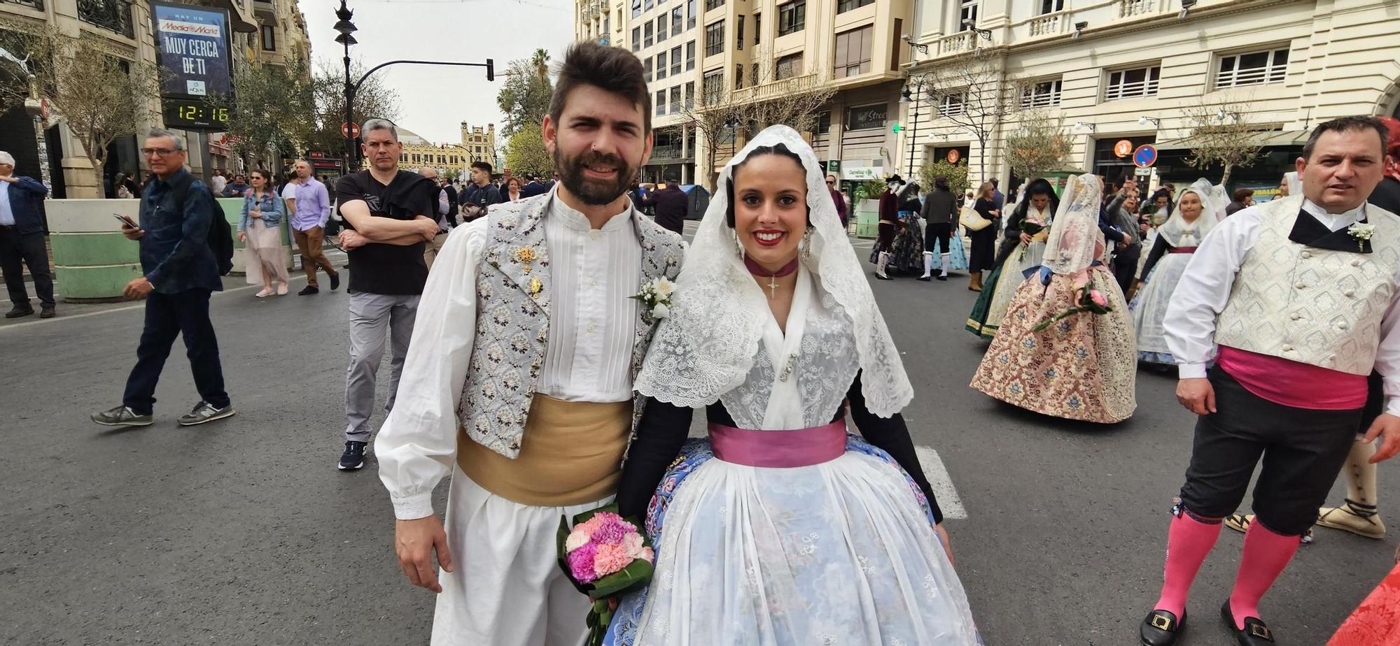 Las Fallas en la Ofrenda de San Vicente Ferrer 2024