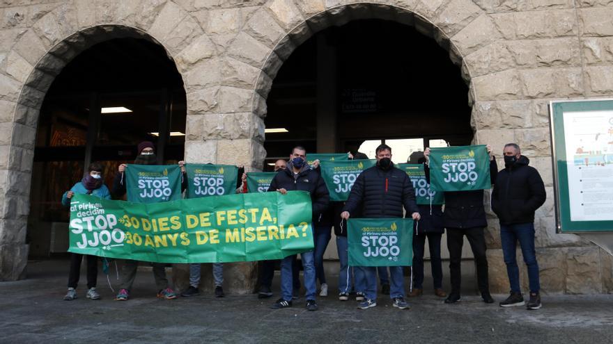 La Plataforma Stop Jocs Olímpics escridassa Aragonès a Balaguer per voler fer un referèndum &quot;sense tenir encara projecte&quot;