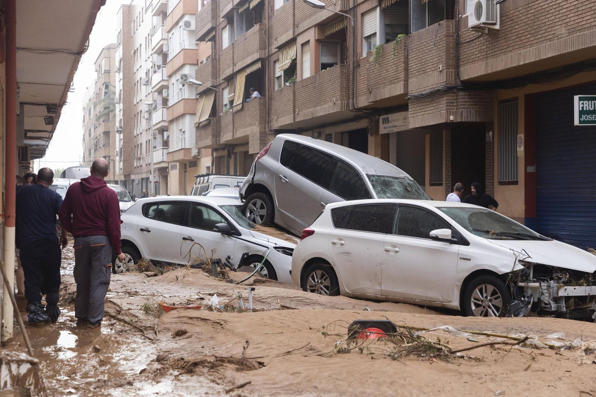 La devastación en Paiporta tras la catástrofe
