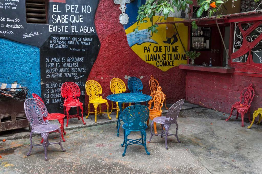 Callejon de Hamel, la habana, cuba