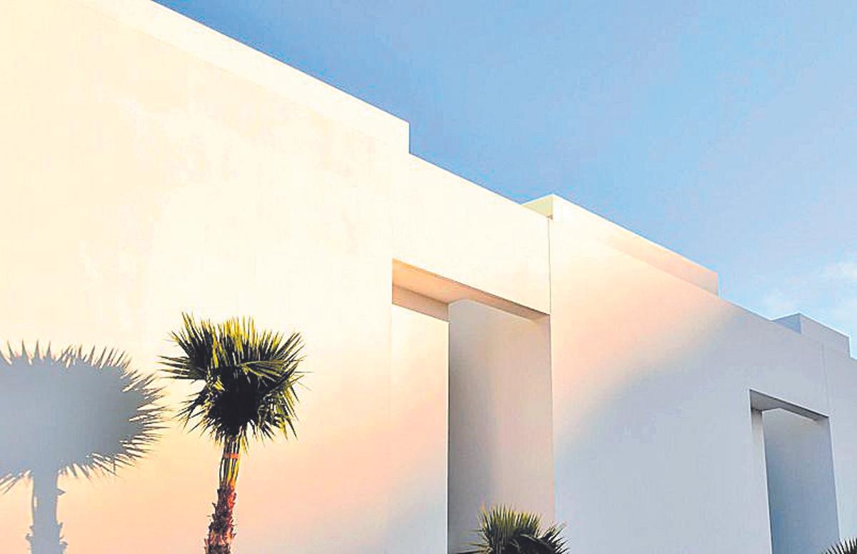 Una vivienda en armonía con el paisaje.