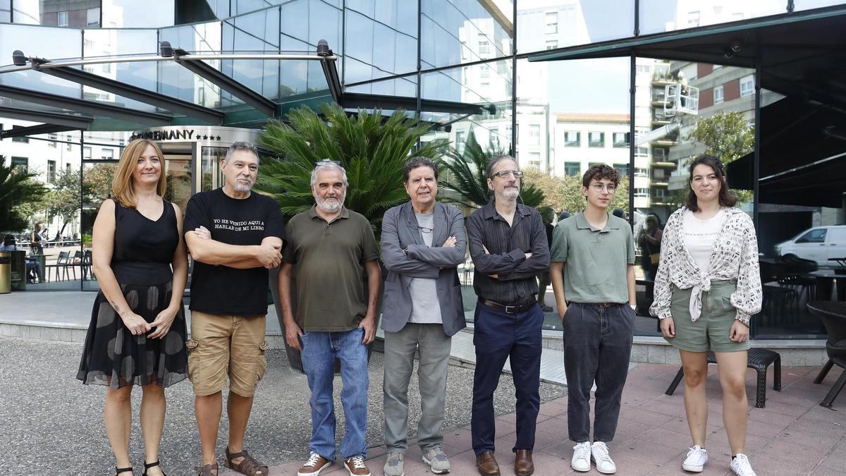Els guanyadors dels Premis Literaris de Girona, l'any passat.