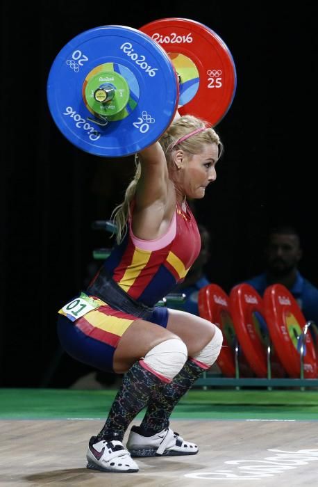 Lydia Valentín ha conseguido el bronce en la categoría de -75 kilos de halterofilia.