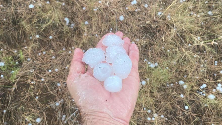 Catí, entre los municipios afectados por la granizada de este jueves