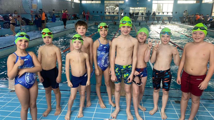 Segunda jornada de la liga prebenjamín de natación