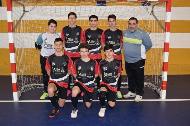 Los mejores equipos de la Aafs de fútbol sala en Córdoba