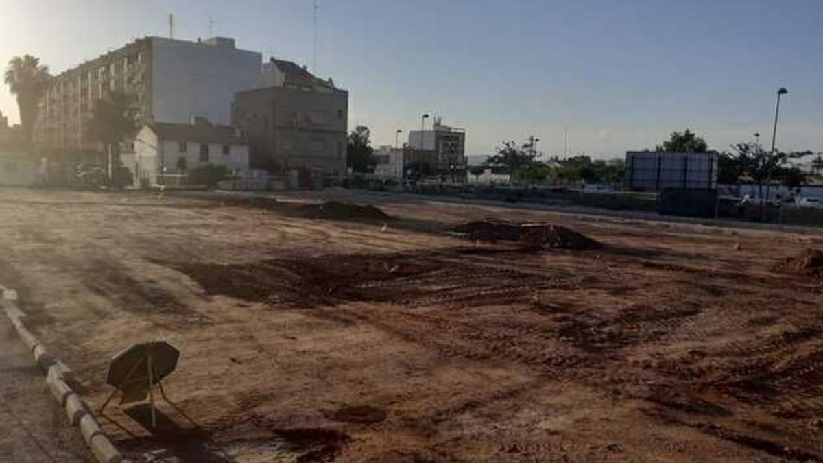 Terreno en Almàssera donde se iba a ubicar el centro de día en un primer momento