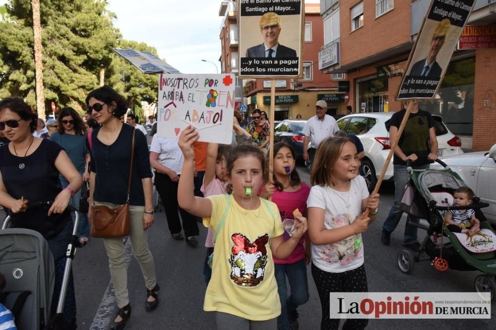 Manifestación por el Soterramiento en Murcia