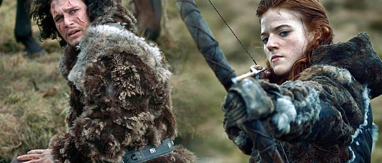 Ygritte y Jon Snow en una imagen de &quot;Juego de Tronos&quot;