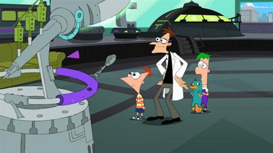 Phineas y Ferb.  A través de la Segunda Dimensión