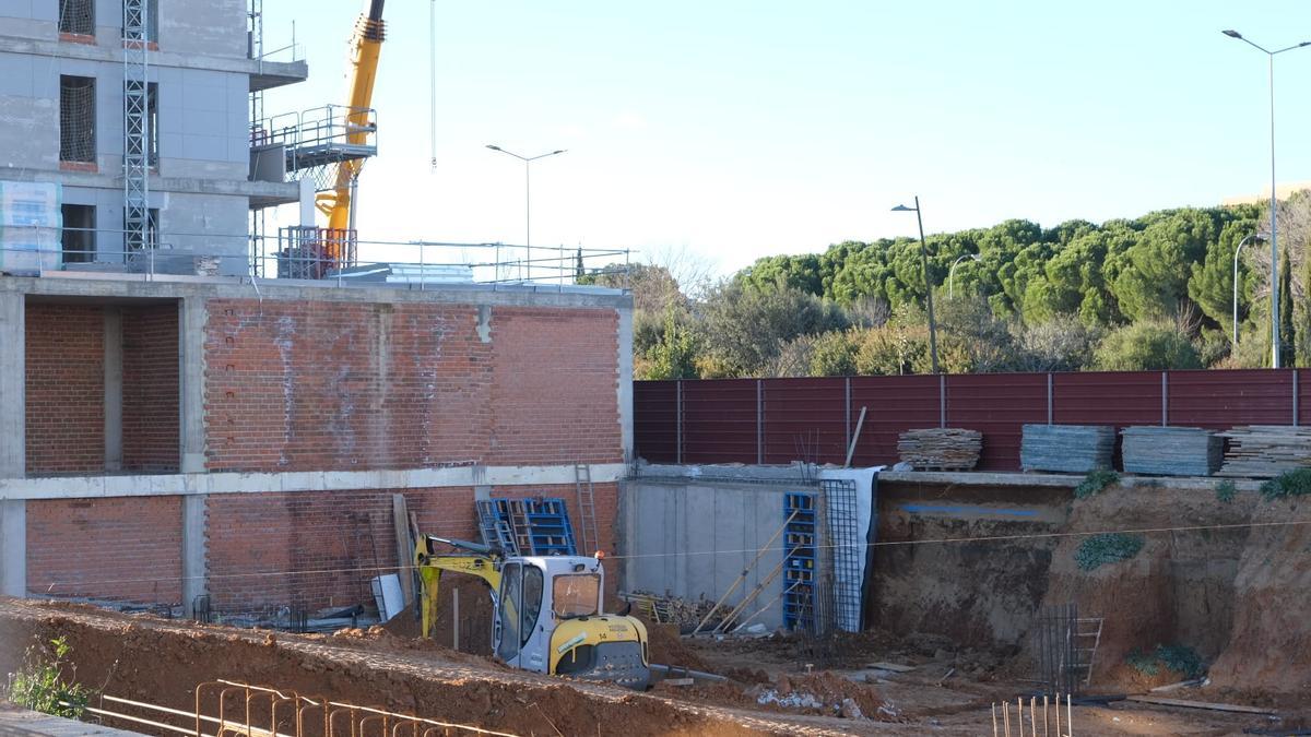 Solar en el que se ha producido el accidente laboral en el que ha muerto un trabajador