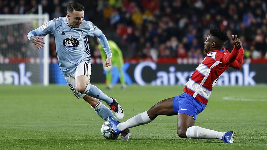 DIRECTO | Alineaciones confirmadas del Granada - Celta: Aspas vuelve al once en Los Cármenes