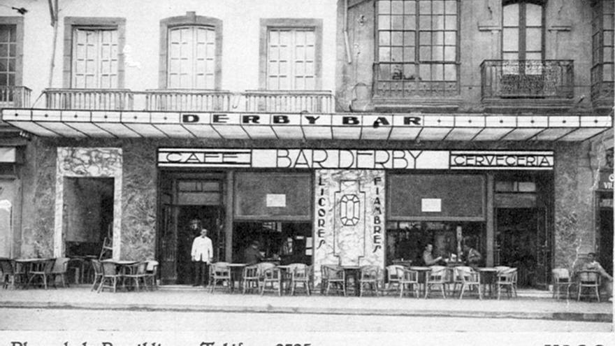 magen del Café Derby, uno de los iconos de la ciudad desde 1921 hasta 1968 // FdV