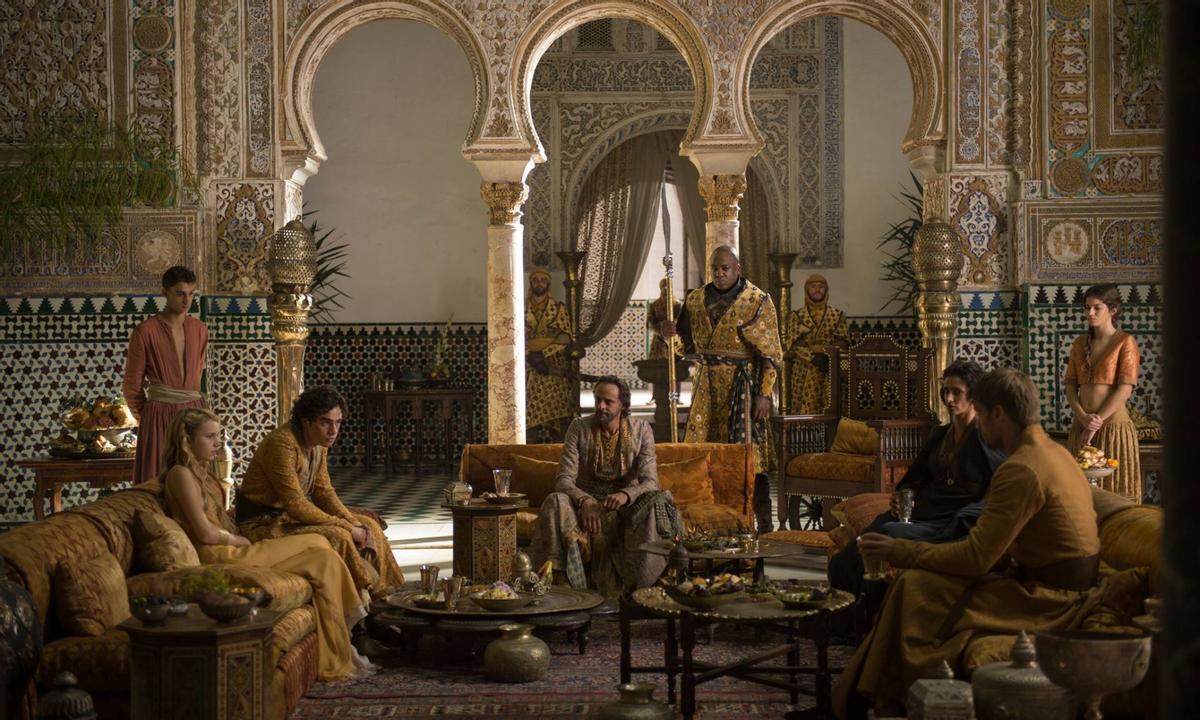 El salón de los embajadores del Real Alcázar de Sevilla utilizado para recrear el reino de Dorne de Juego de Tronos