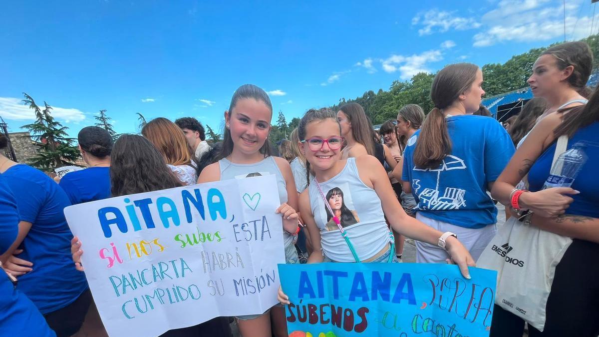 VÍDEO: Largas colas para el concierto de Aitana en Avilés