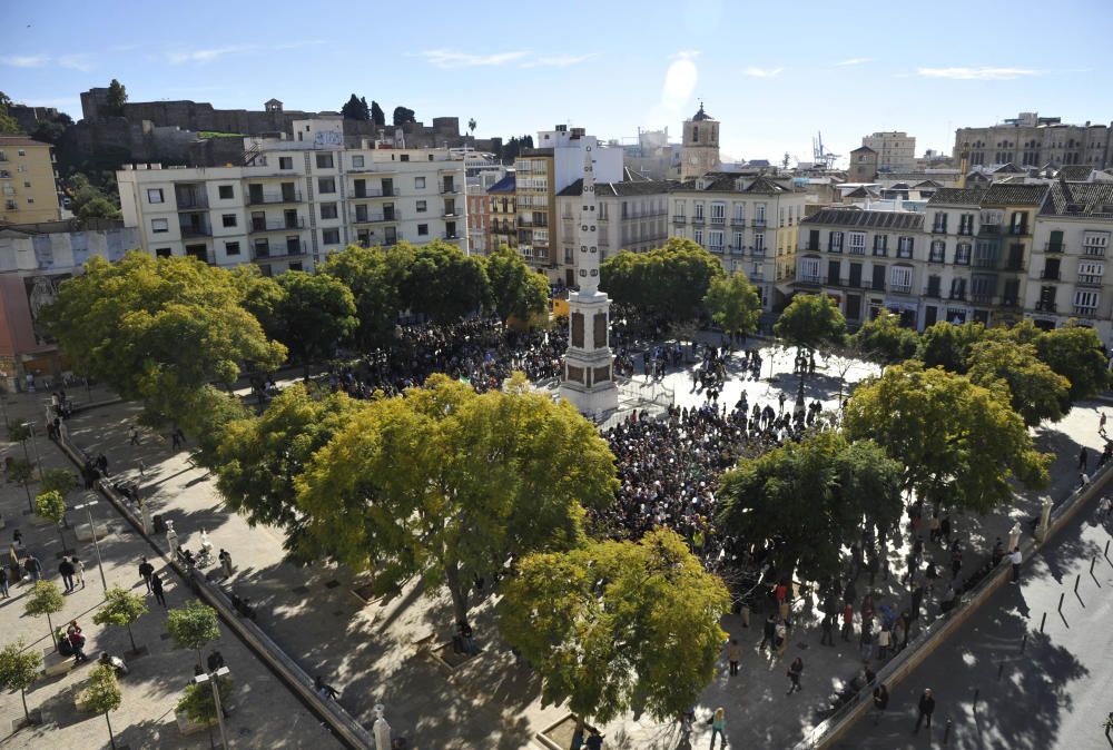 Marcha por una sanidad pública digna en Málaga