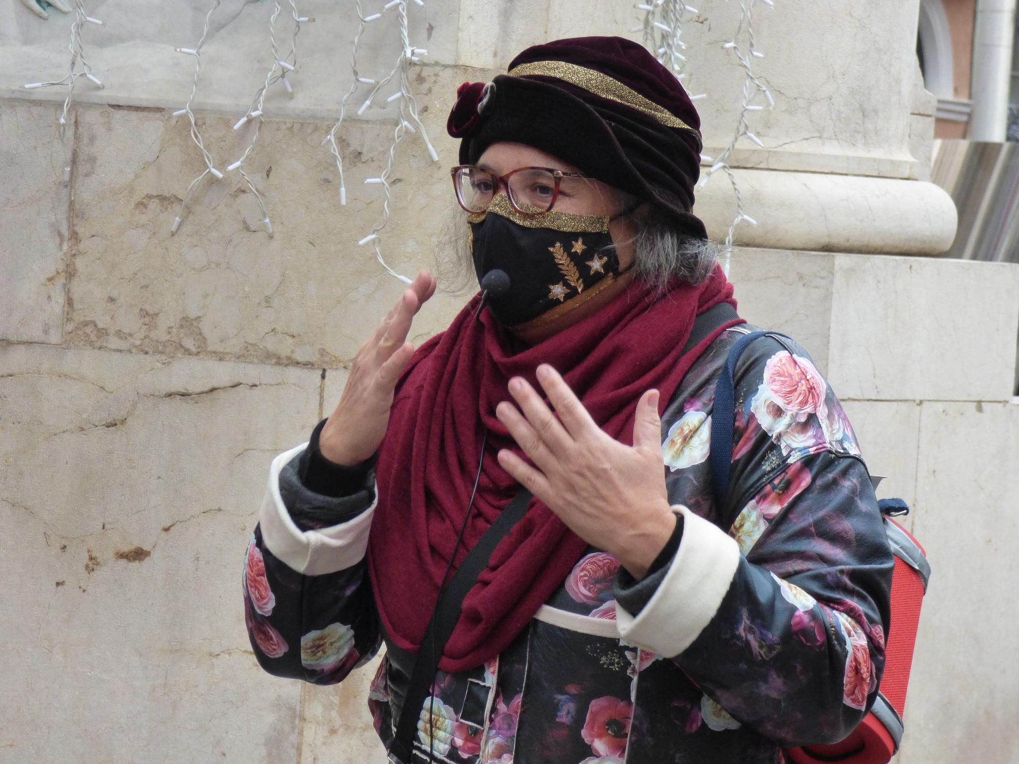 En Fumera es deixa veure per Figueres acompanyat de la Nadalina i la Bel