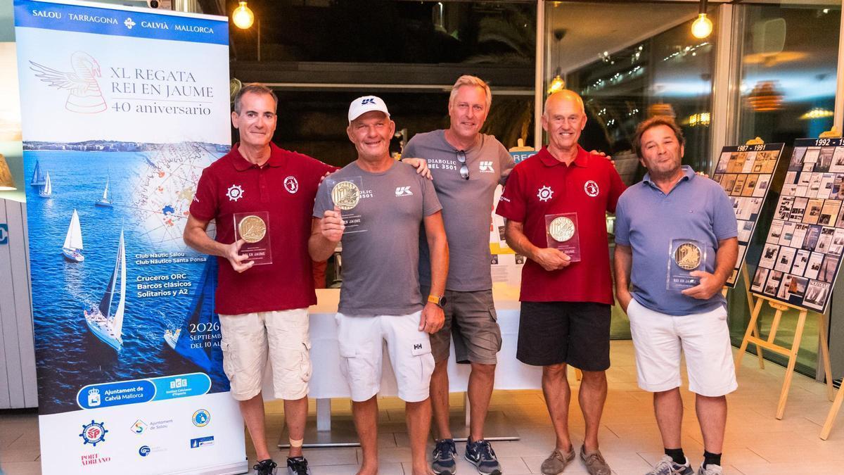 ‘Tarhunz’, ‘Histolab’ y ‘Diabolic’ vencen en el 40 aniversario de la Regata Rei En Jaume