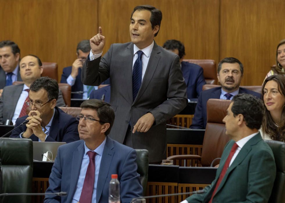 Sesión de control al Gobierno en Parlamento ...