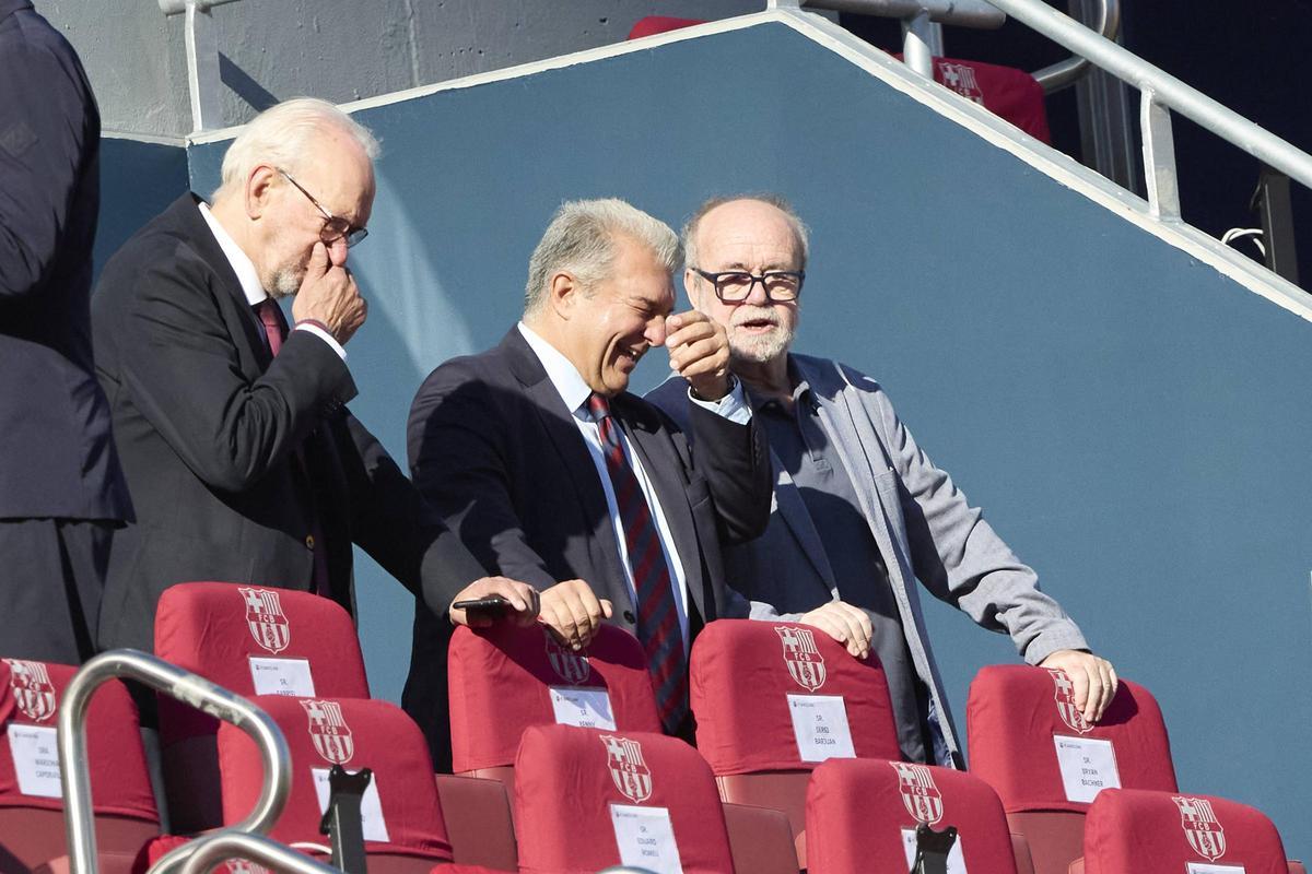 Primer entrenamiento de FC Barcelona en el Spotify Camp Nou