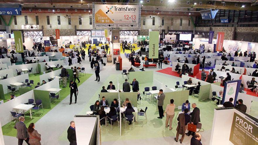 Imagen de una edición pasada del Foro Europeo para la Ciencia, Tecnología e Innovación Transfiere, celebrado en el Palacio de Ferias.