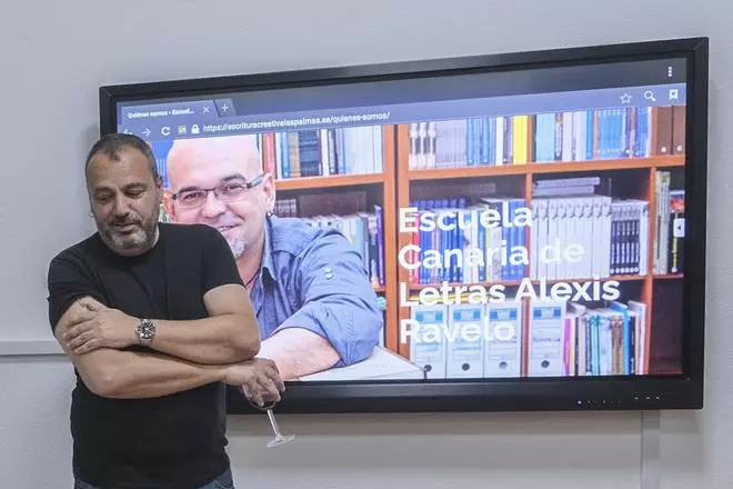 Inauguración de la Escuela Canaria de Letras Alexis Ravelo