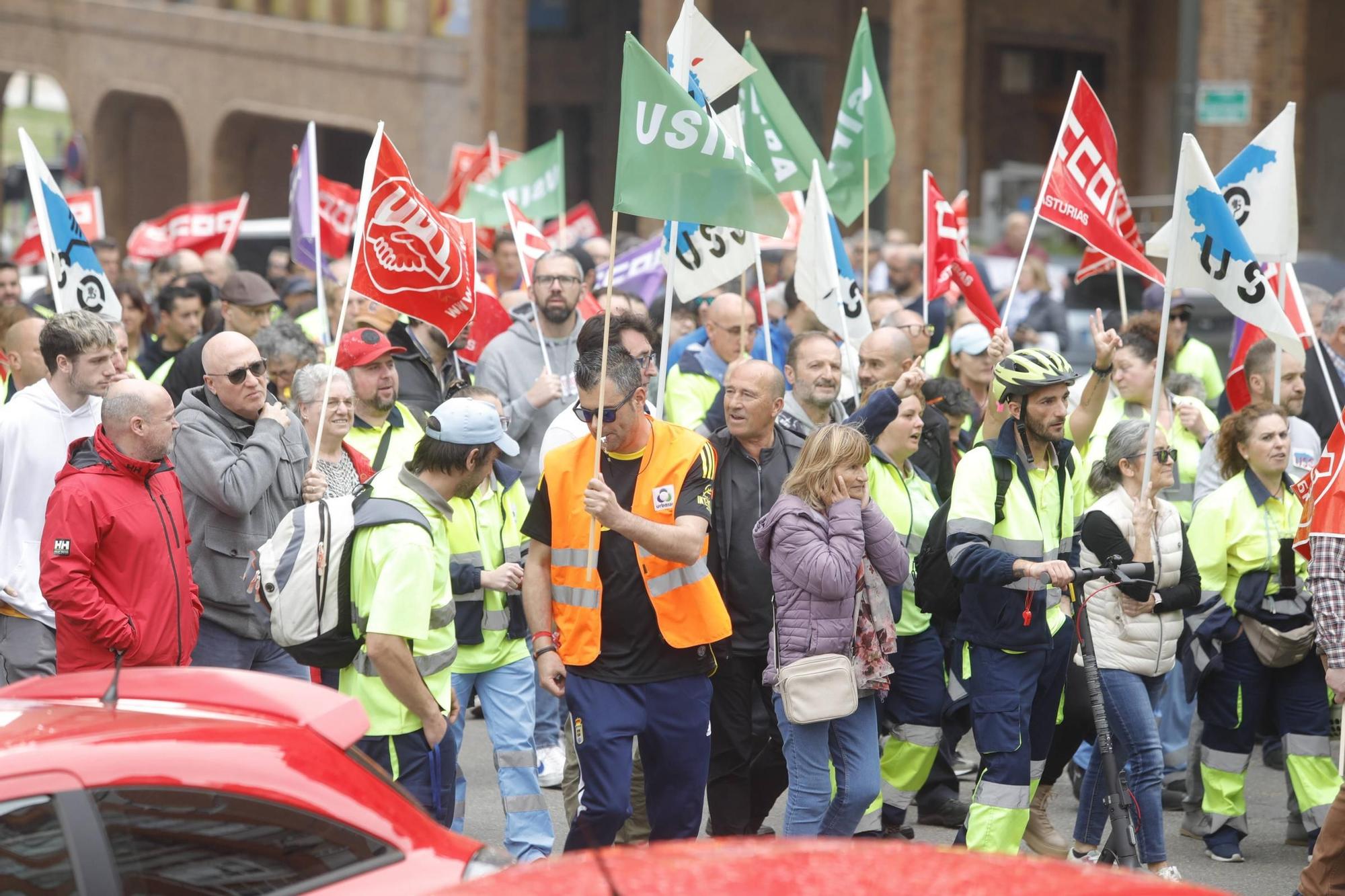 Manifestaci�n de trabajadores de Urbaser (5).jpg