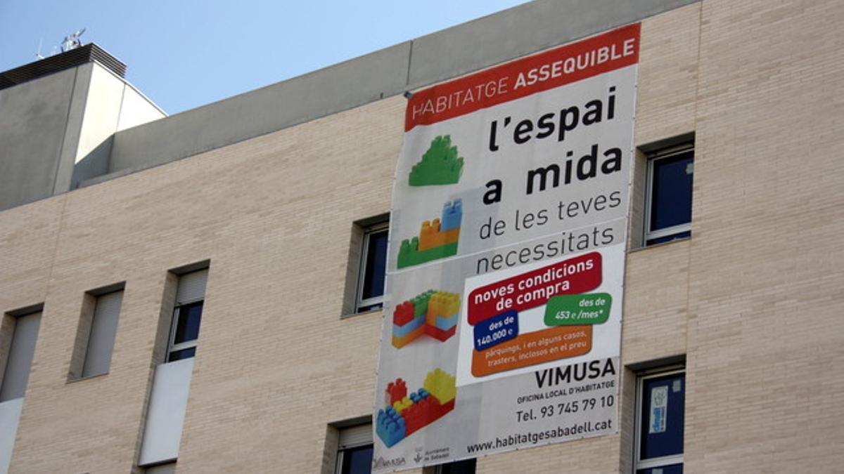 Una promoción de viviendas de protección oficial promovida por Vimusa en Sabadell