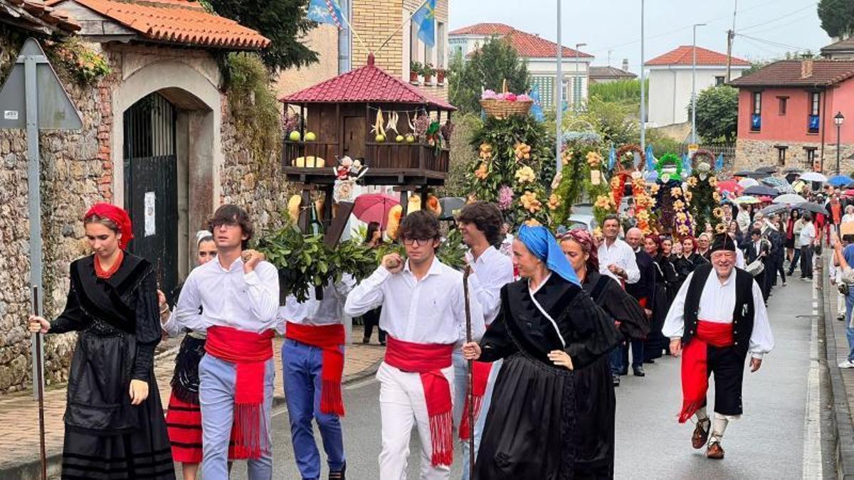 La procesión de los ramos, en una imagen de archivo