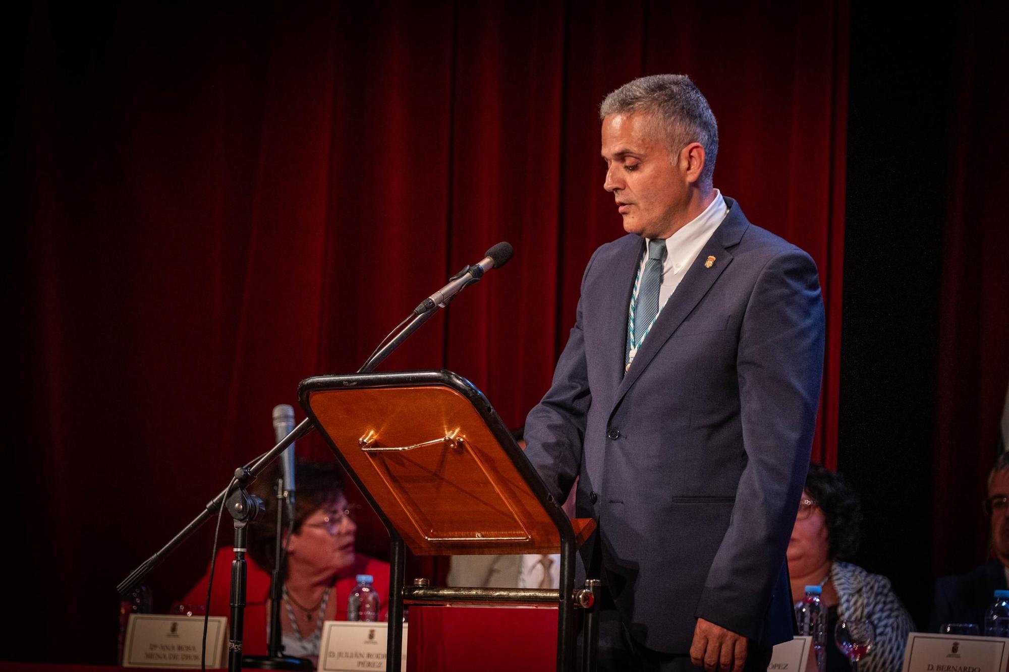 Norberto Padilla toma posesión como nuevo alcalde de Tegueste